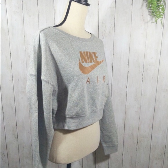 nike air rose gold sweatshirt